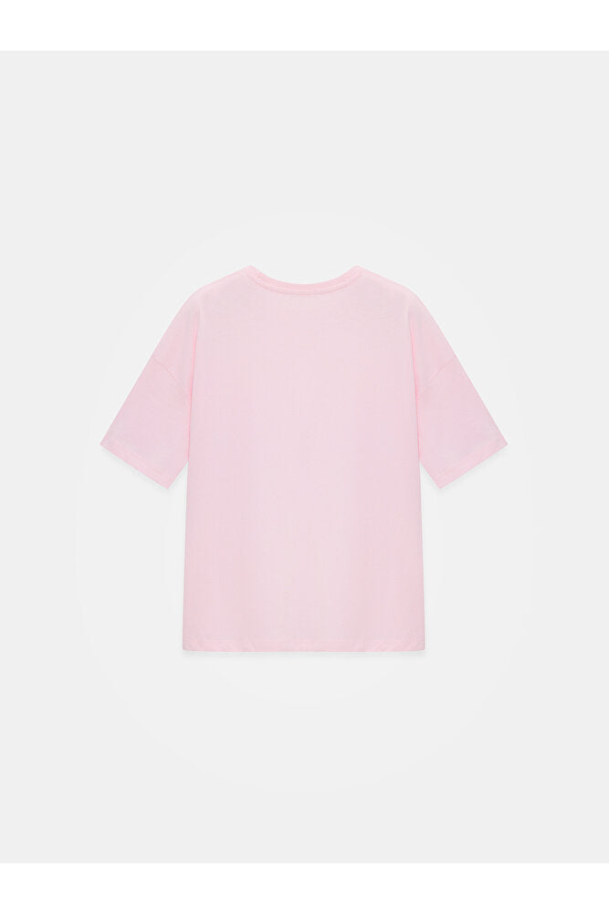 3683 Basic T-Shirt-Açık Sarı