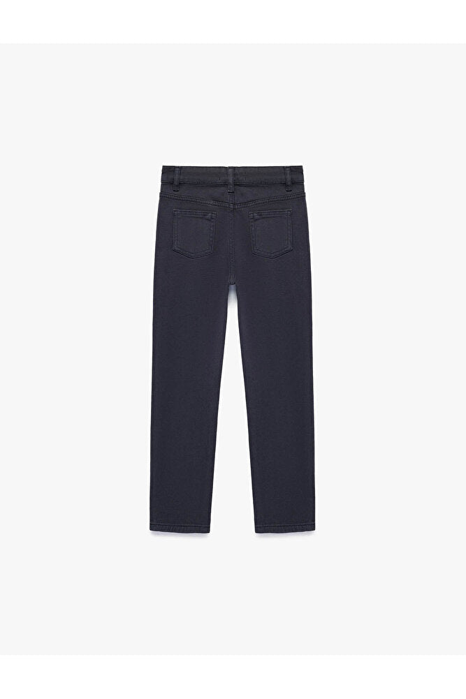 Straight Lacivert Erkek Çocuk Jean Pantolon 6SKB40015TD