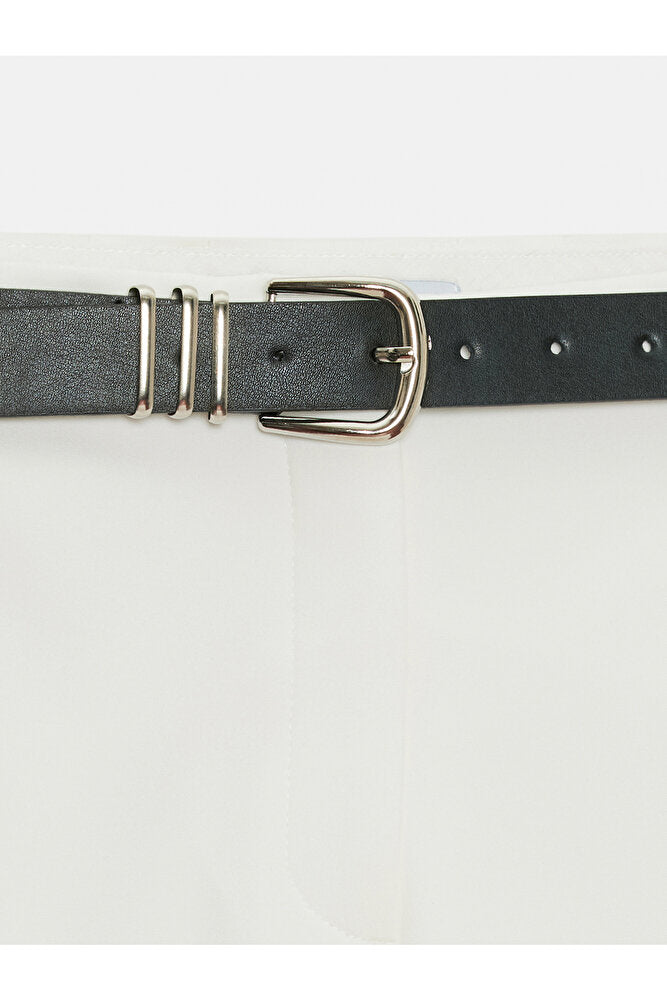 72640 Düz Paça Pantolon-Açık Taş
